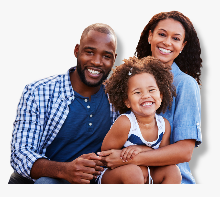 Black Family Png, Transparent Png