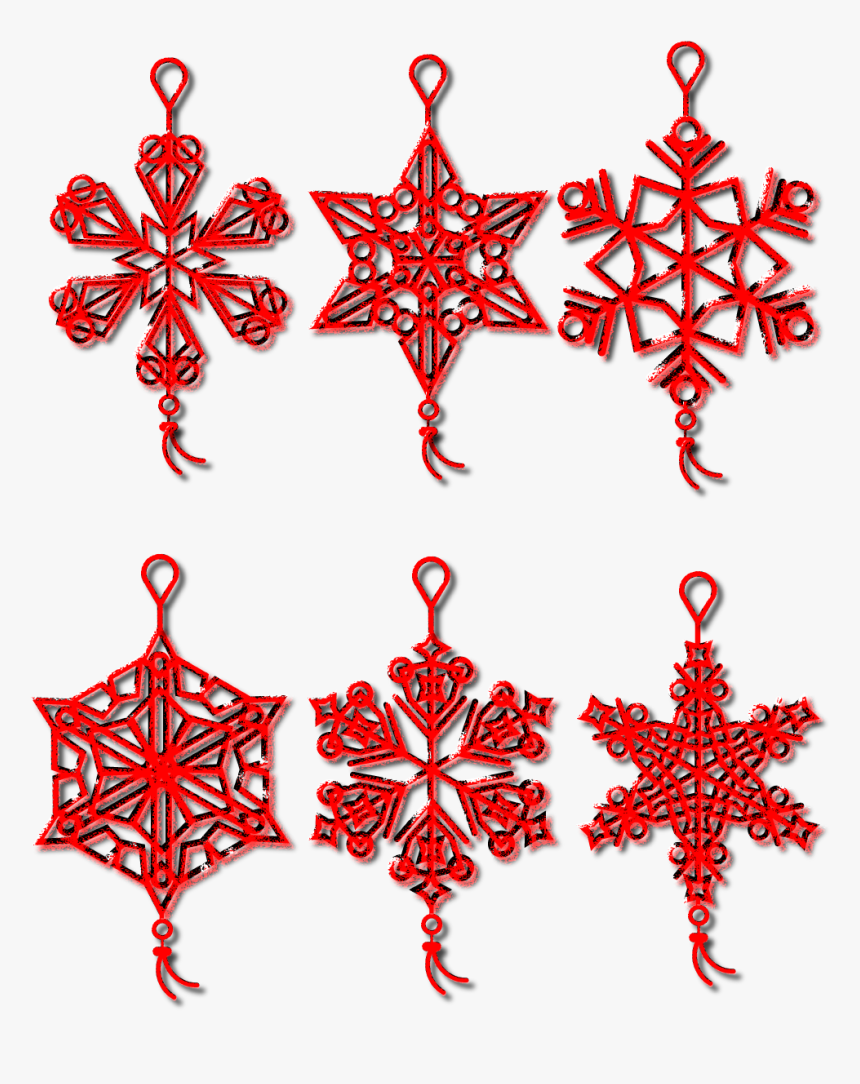 Spring Festival Red Pendant Window Grille Png And Vector - Motif, Transparent Png