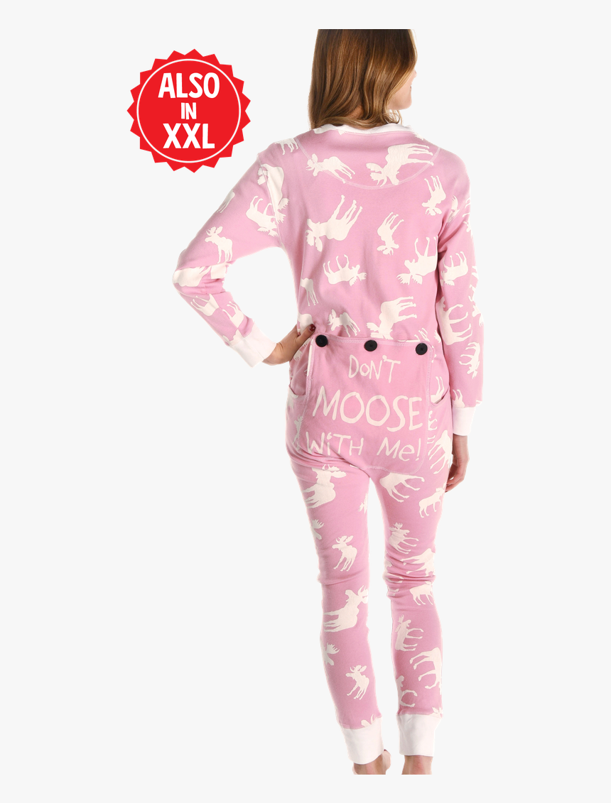 Classic Moose Pink - Pink Onesie, HD Png Download