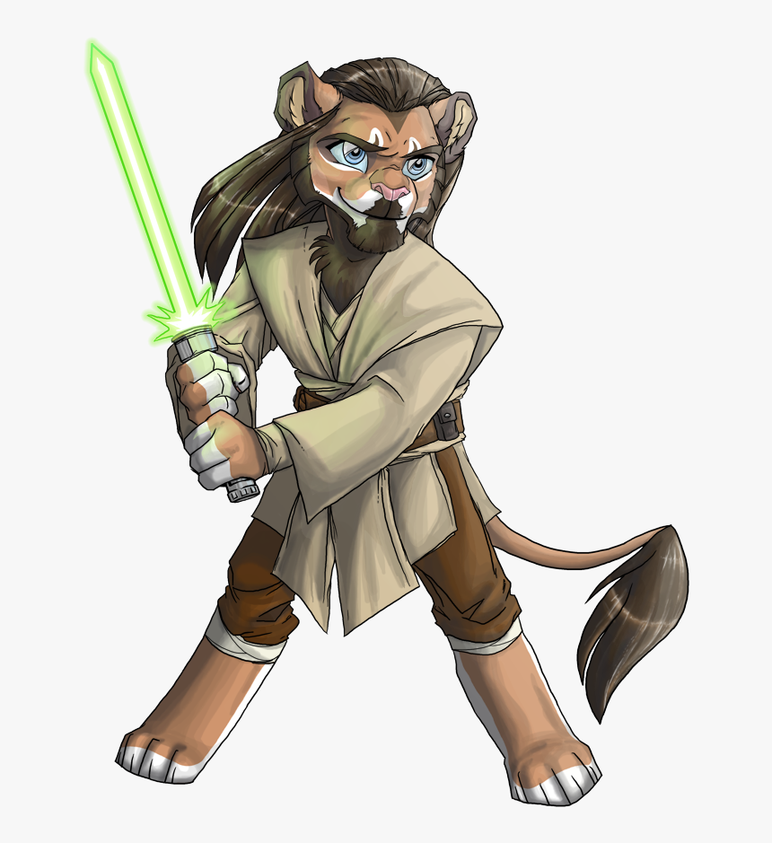 Transparent Qui Gon Jinn Png - Furry Qui Gon Jinn, Png Download