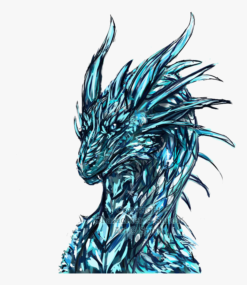 Clip Art Dragon Crystal Download - Wolf With The Head Of A Dragon, HD Png Download