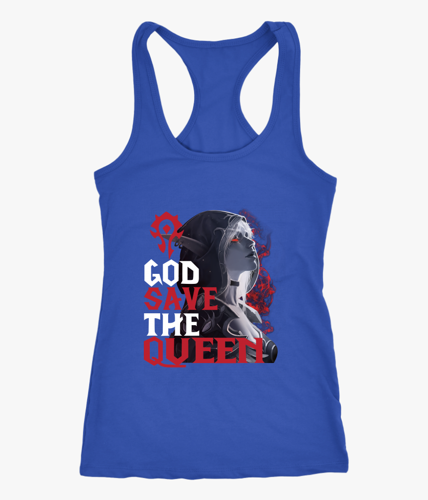 World Of Warcraft God Save The Queen Wow Sylvanas Windrunner - Active Tank, HD Png Download