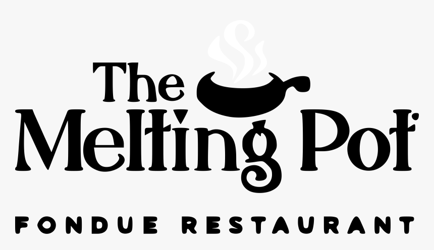 The Melting Pot Logo Black And White, HD Png Download