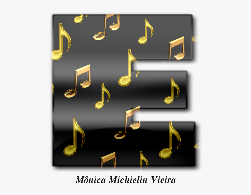 Transparent Notas Musicais Png - Alfabeto Com Notas Musicais, Png Download
