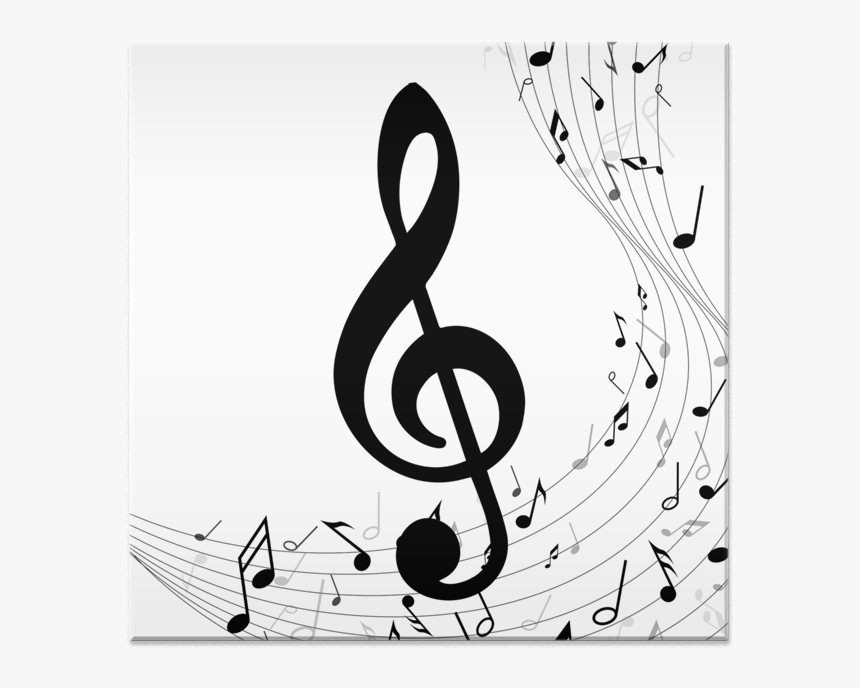 Azulejo Notas Musicais Ii De Wesley Carçadona - Music Note Wave Png, Transparent Png