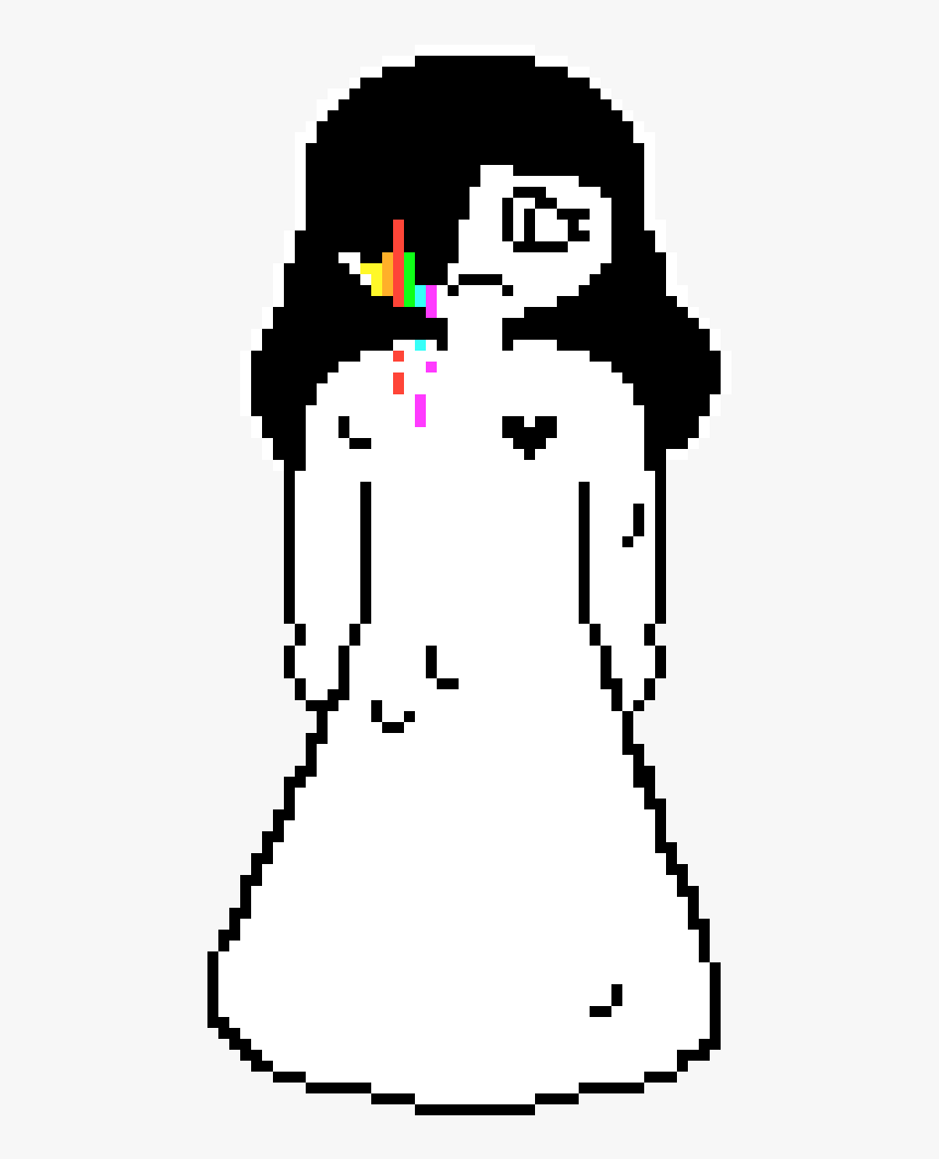 Slime Gal Is Melting - Milk Pixel Kawaii, HD Png Download