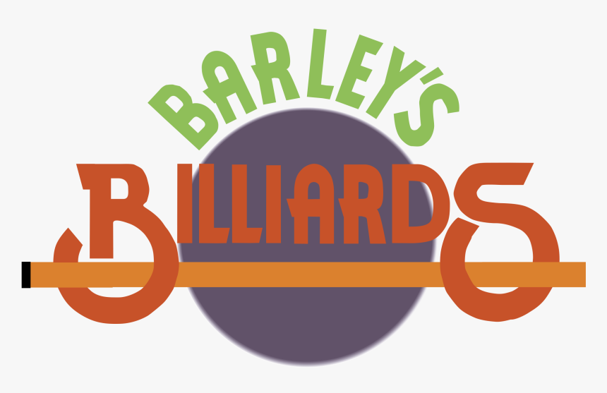 Barley S Billiards Logo Png Transparent - Graphic Design, Png Download
