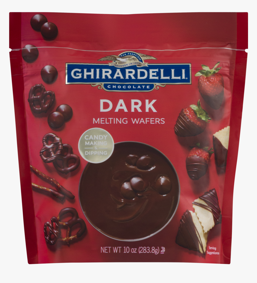 Ghirardelli Dark Chocolate Melting Wafers, HD Png Download