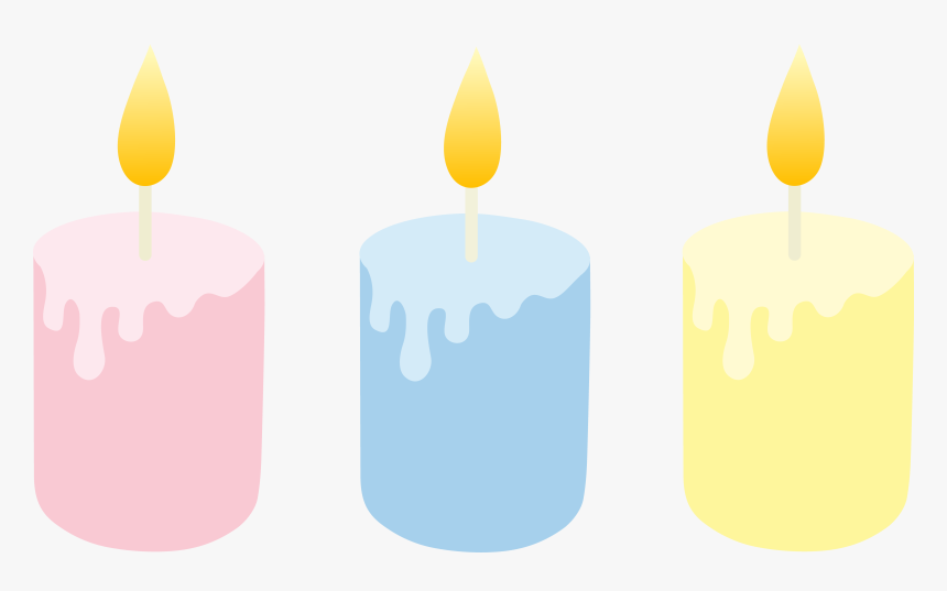 Melting Candle Clipart Candle Wick - Free Candle Clip Art, HD Png Download