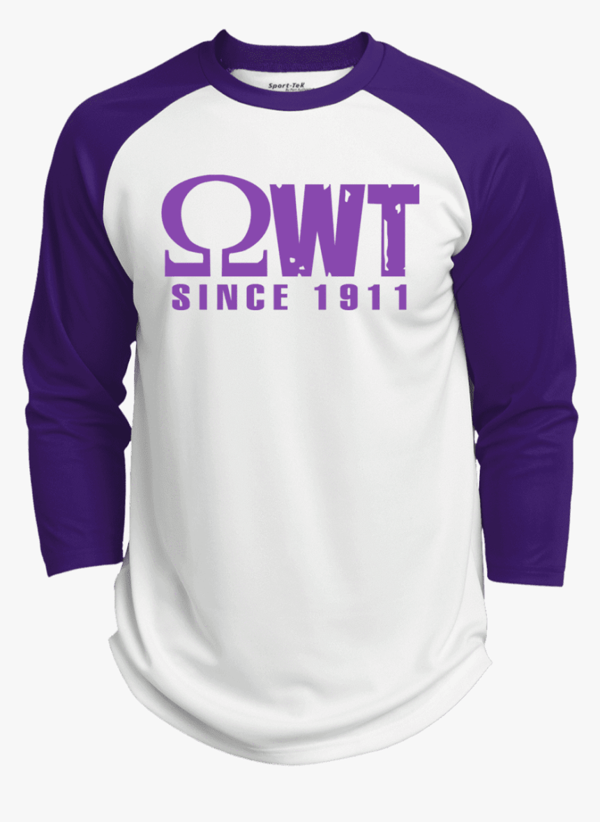 Omega Psi Phi Baseball Tee - Aint Nothin But A Christmas Party, HD Png Download