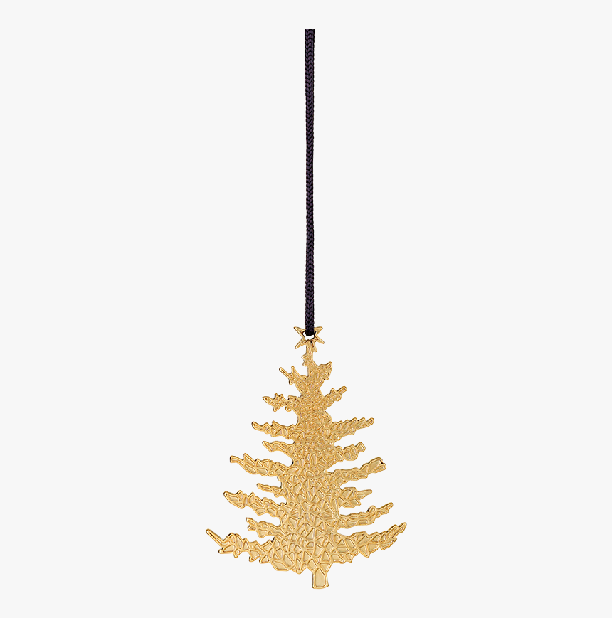 Christmas Tree H7 Gold Plated Karen Blixen - Transparent Christmas Tree Ornament, HD Png Download