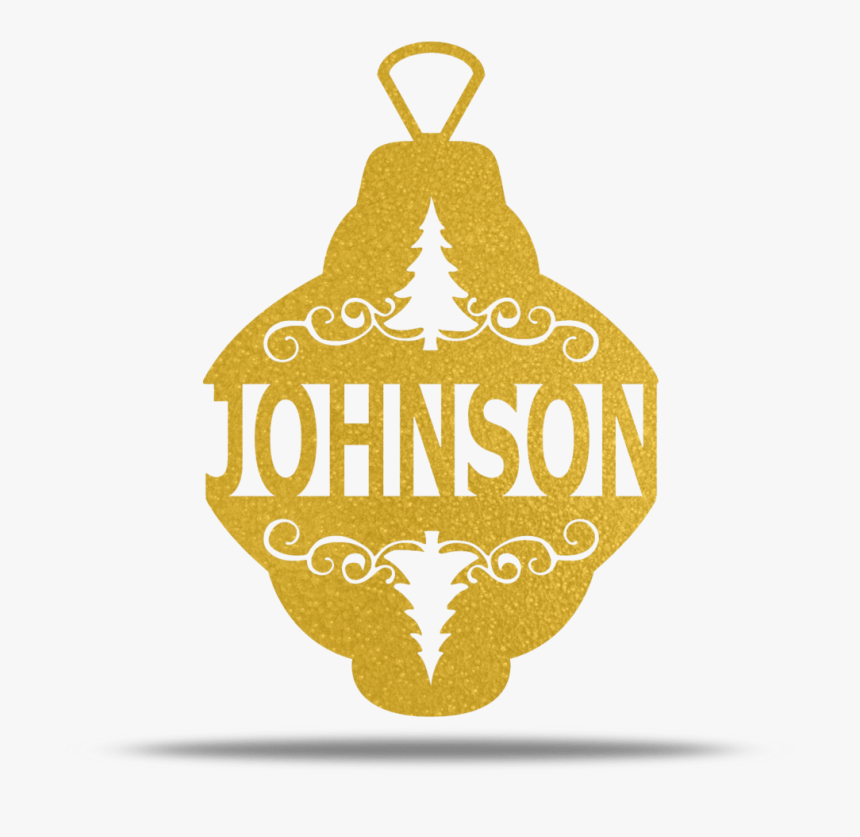Customizable Metal Christmas Ornament - Illustration, HD Png Download