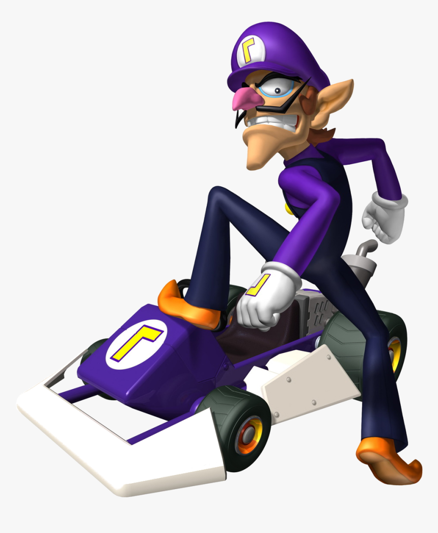 Waluigi From Mario Kart, HD Png Download