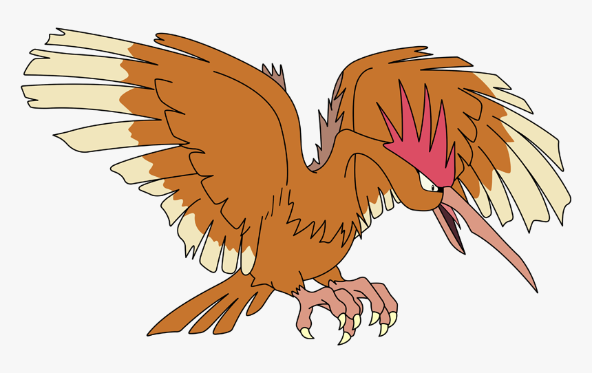 Transparent Spearow Png - Fearow Pokemon, Png Download