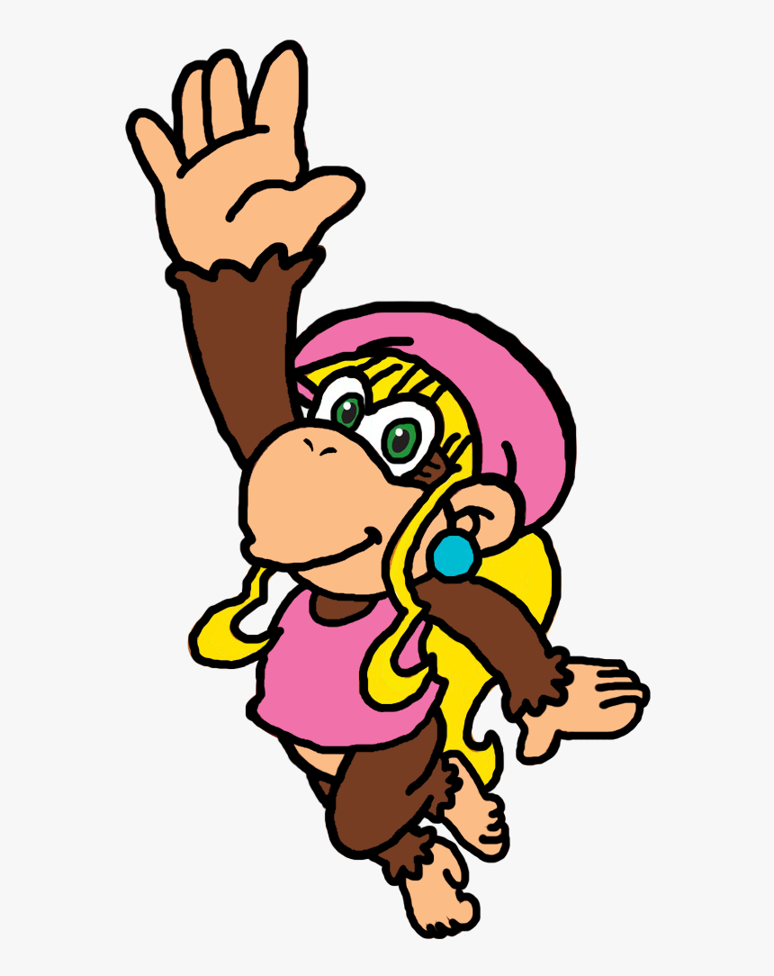 Transparent Pep Squad Clipart - Dixie Kong King Of Swing, HD Png Download