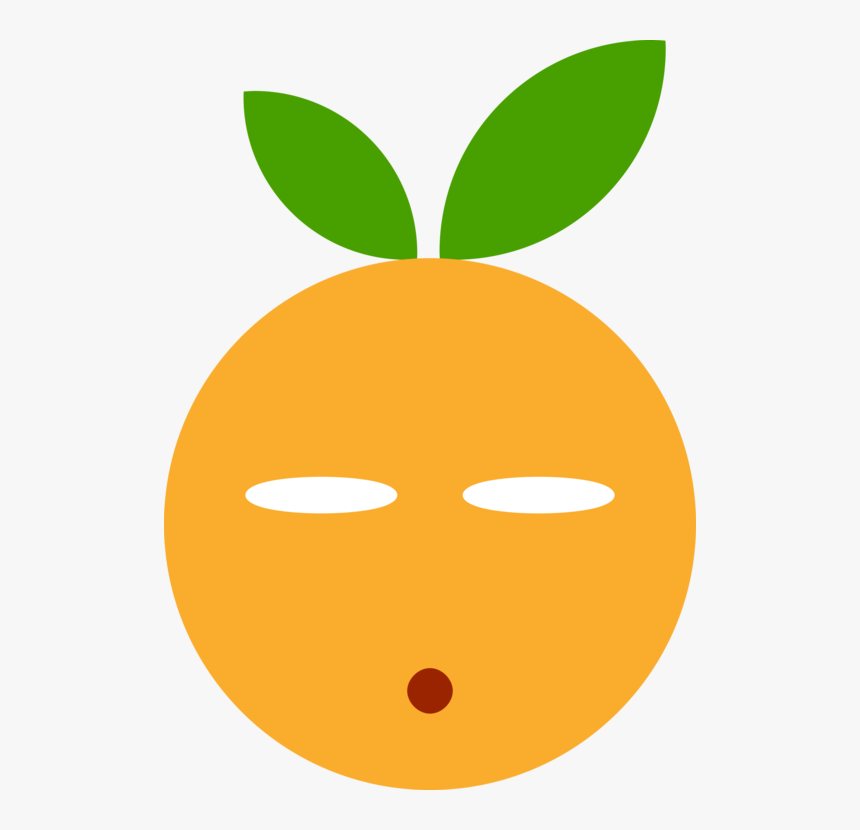 Transparent Surprised Face Emoji Png - Clementine Clip Art, Png Download