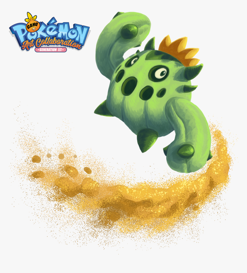 Pokemon En Png Cacnea, Transparent Png
