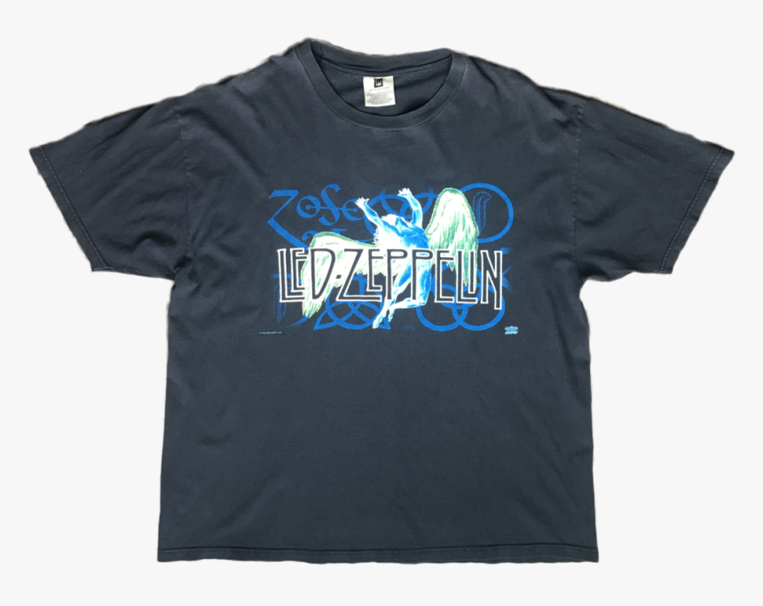 1995 Led Zeppelin Swan Song Logo T-shirt , Png Download - Led Zeppelin Symbols, Transparent Png