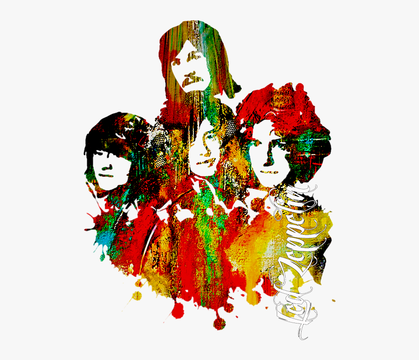 Led Zeppelin Image Transparent, HD Png Download