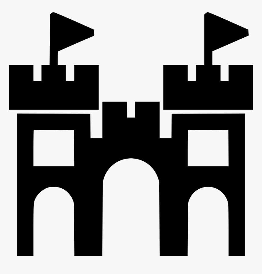 Childhood In Medieval England Computer Icons Encapsulated - Free Black Sand Castle Icon Transparent Background, HD Png Download