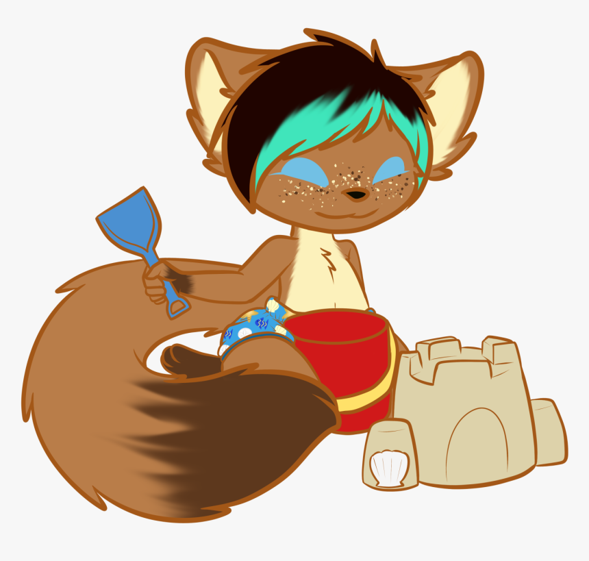 [ych] Sandcastle - Cartoon, HD Png Download