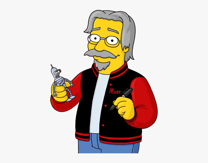Villains Wiki - Matt Groening En Los Simpson, HD Png Download