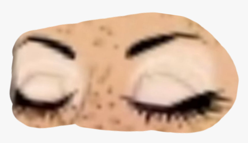 #msp #mspeyes #eyes #sticker - Msp Closed Eyes, HD Png Download
