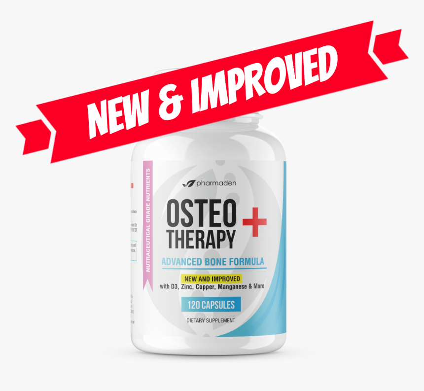 Advanced Bone Support Supplement Dental Osteoporosis - Carmine, HD Png Download