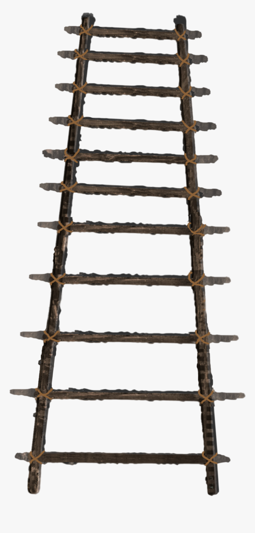 Old Wooden Ladder Png, Transparent Png