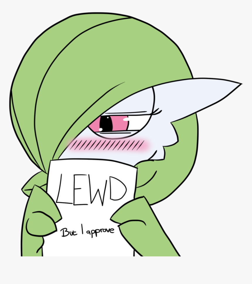 View Lewdbutiapprove , - Gardevoir Lewd But I Approve, HD Png Download