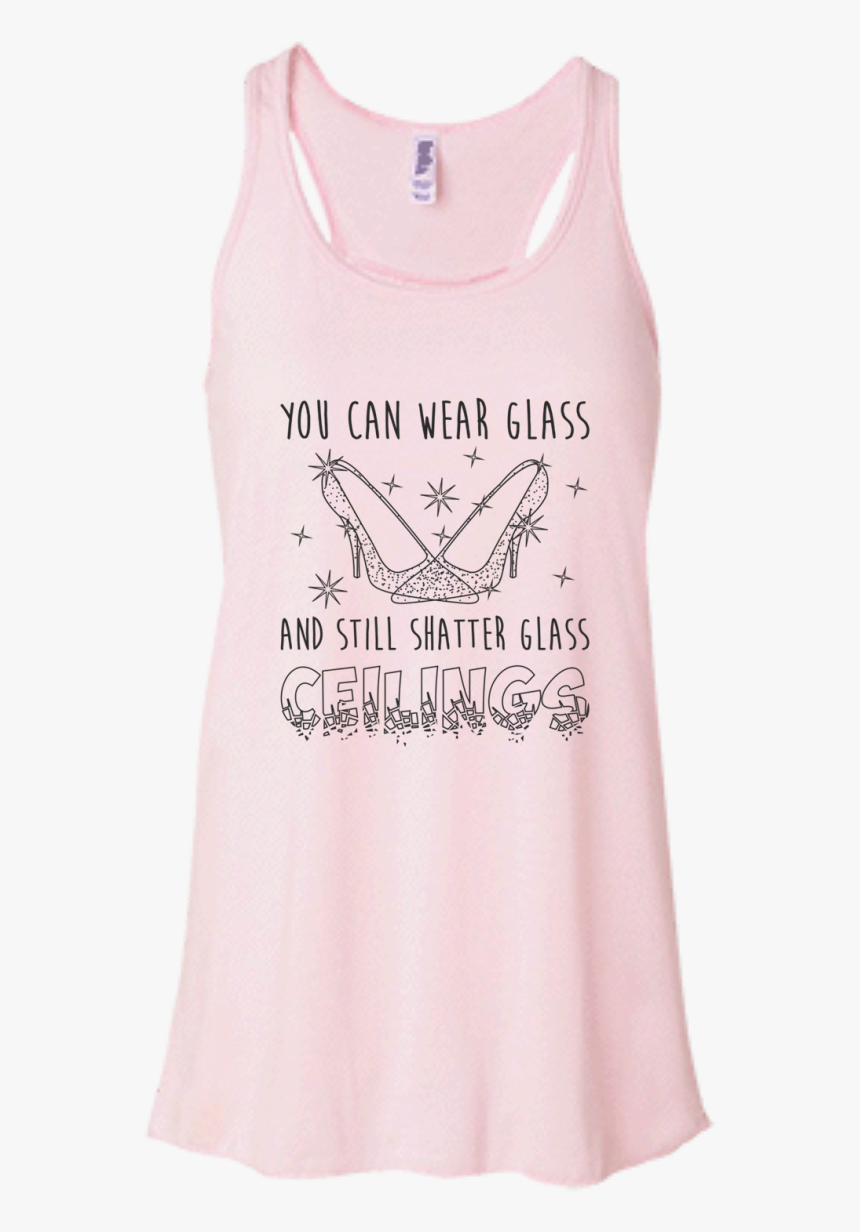 Glass Slippers Shatter Glass Ceilings - Active Tank, HD Png Download