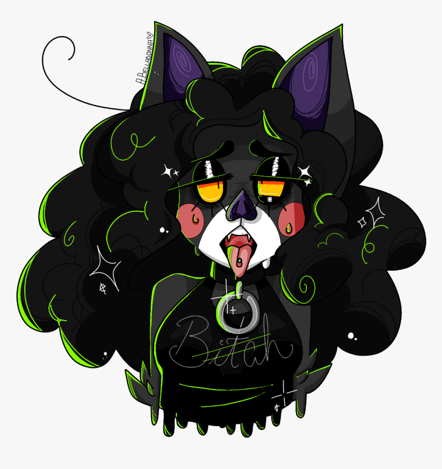 Lewd Bitch - Illustration, HD Png Download