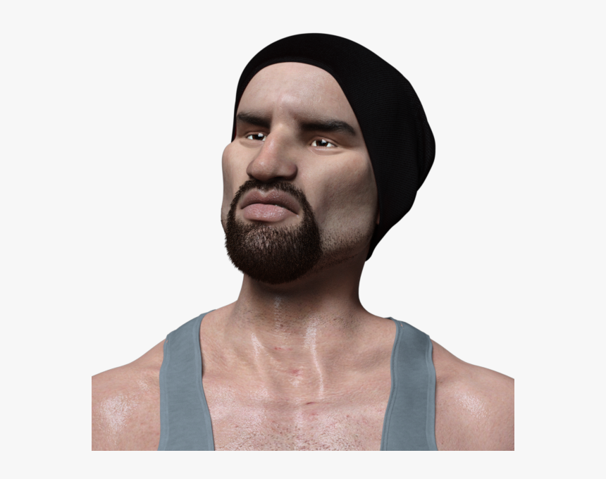 Hector Galindo Face By Stuart Wilson, On Flickr - Barechested, HD Png Download