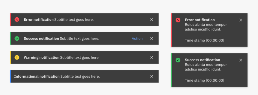 High Contrast Notifications In The White Theme - Carmine, HD Png Download
