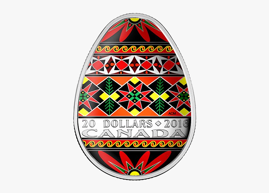 2016 Pysanka Coin, HD Png Download