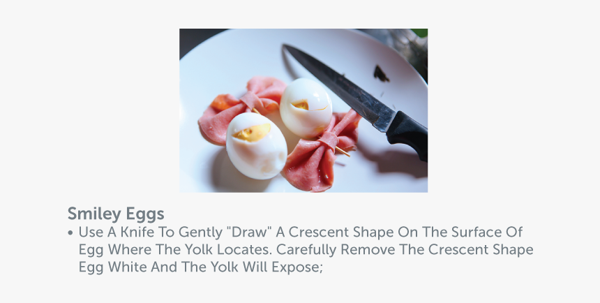 Smilley Eggs Salad Method-02 - Shallot, HD Png Download