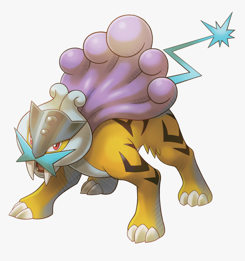 243raikou Pokemon Super Mystery Dungeon - Prachin Pokemon In New, HD Png Download