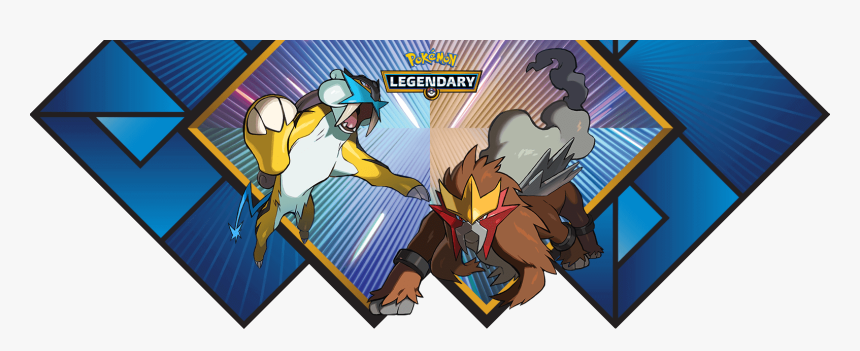 Pokemon Legendary April Raikou And Entei - Pokemon Go Groudon Kyogre, HD Png Download