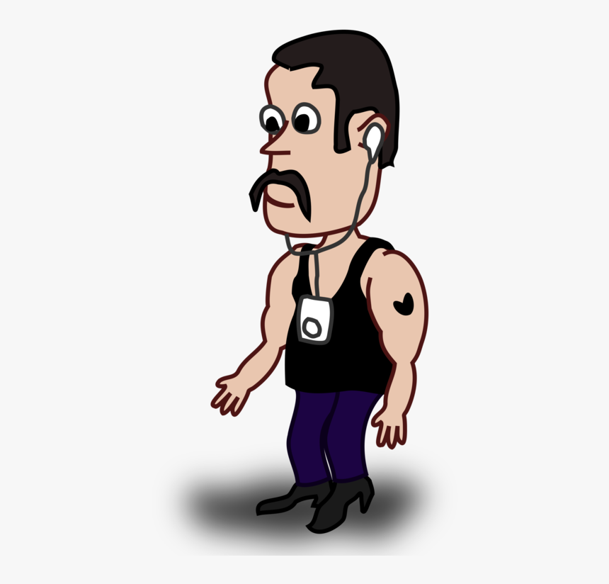 Facial Hair,human,arm - Comic People Png Transparent, Png Download