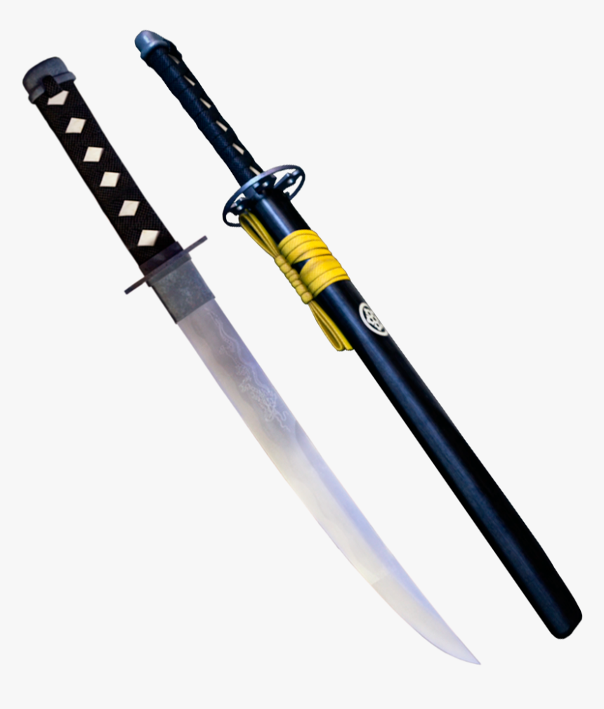 Dragon Tanto Profile - Sword, HD Png Download