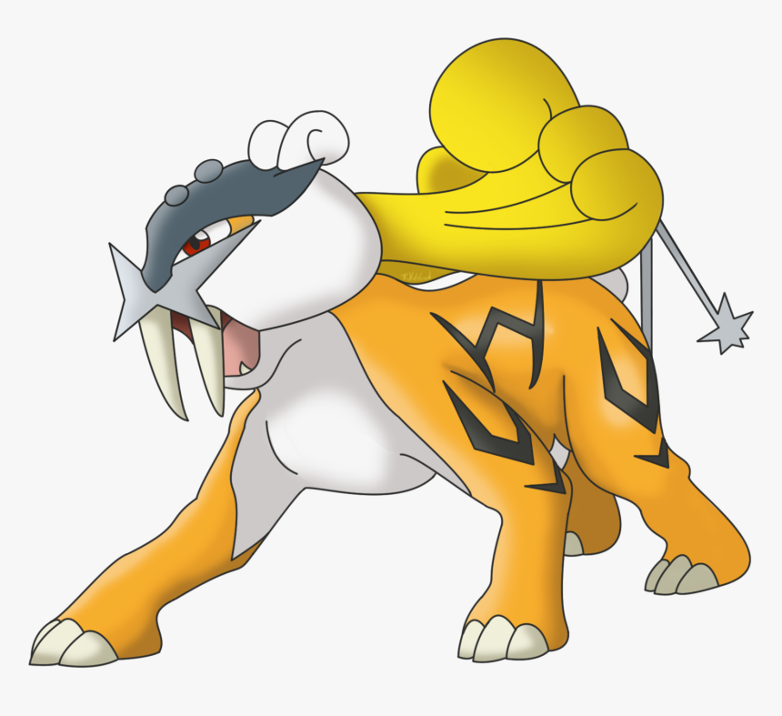 Shiny Raikou, HD Png Download