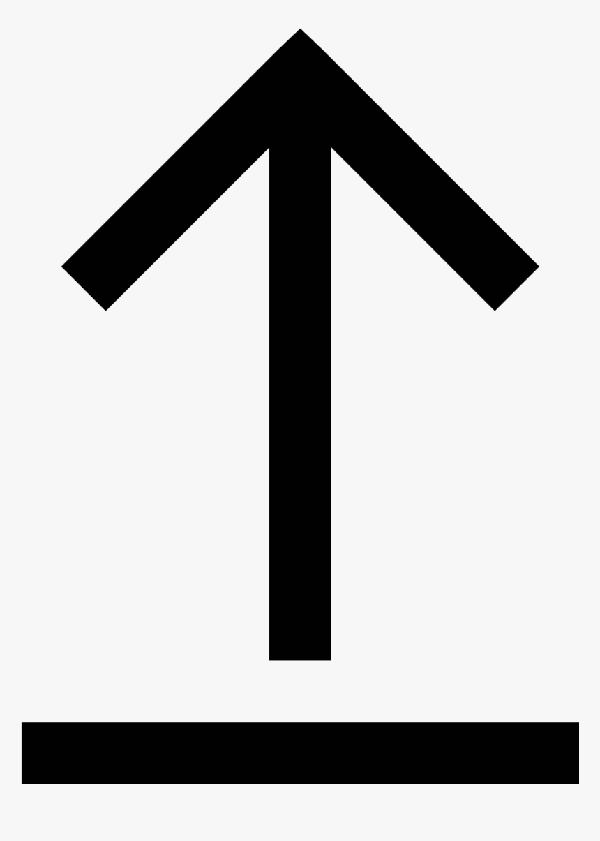 Transparent Computer Arrow Png - Arrow Pointing Up, Png Download