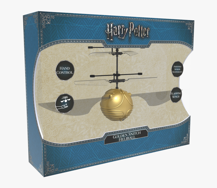 Harry Potter Golden Flying Snitch - Heliball Golden Snitch Harry Potter, HD Png Download