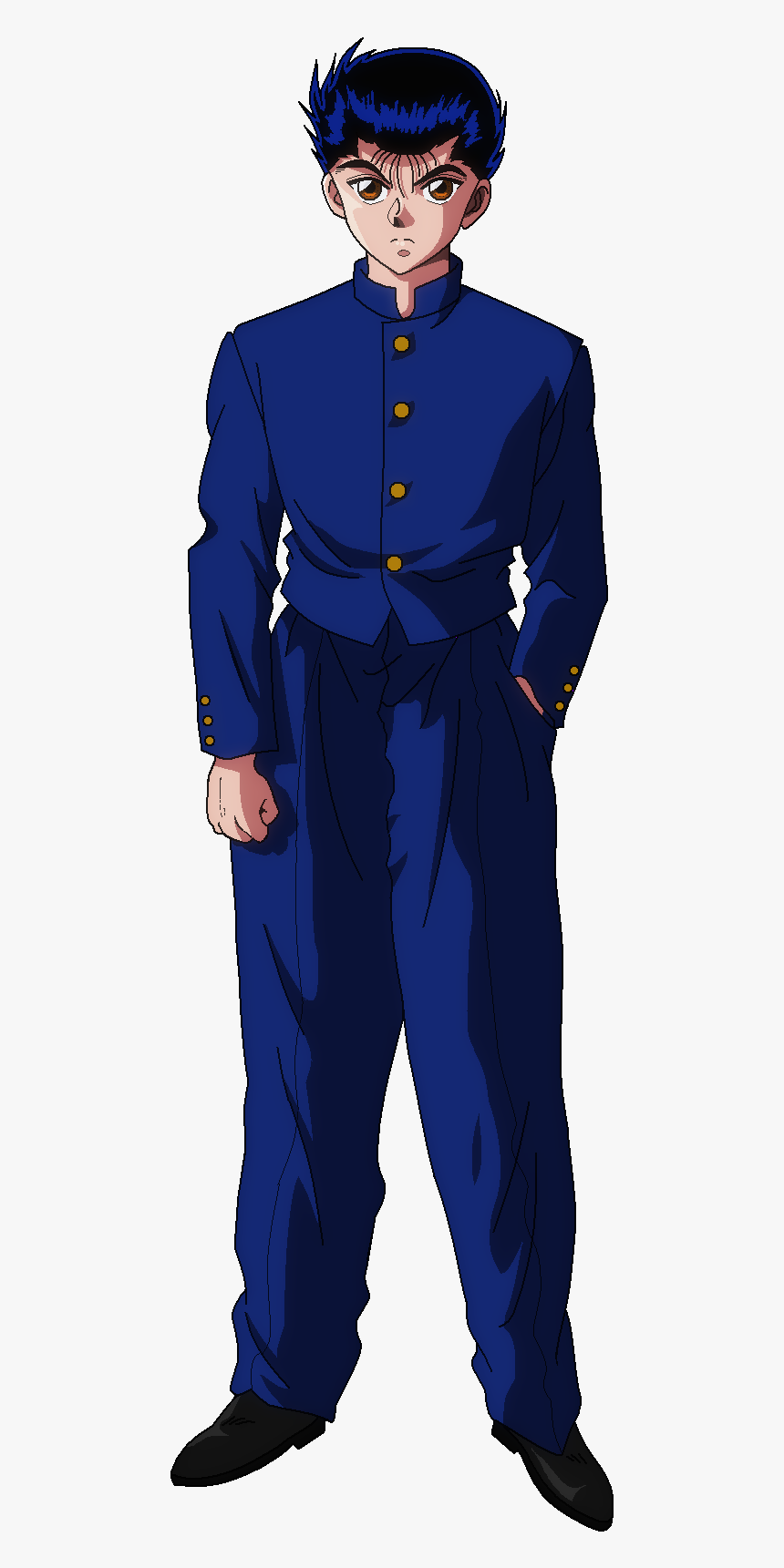 Yu Yu Hakusho Uniform, HD Png Download
