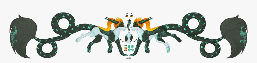 Based Of Midna From Legend Of Zelda - Illustration, HD Png Download