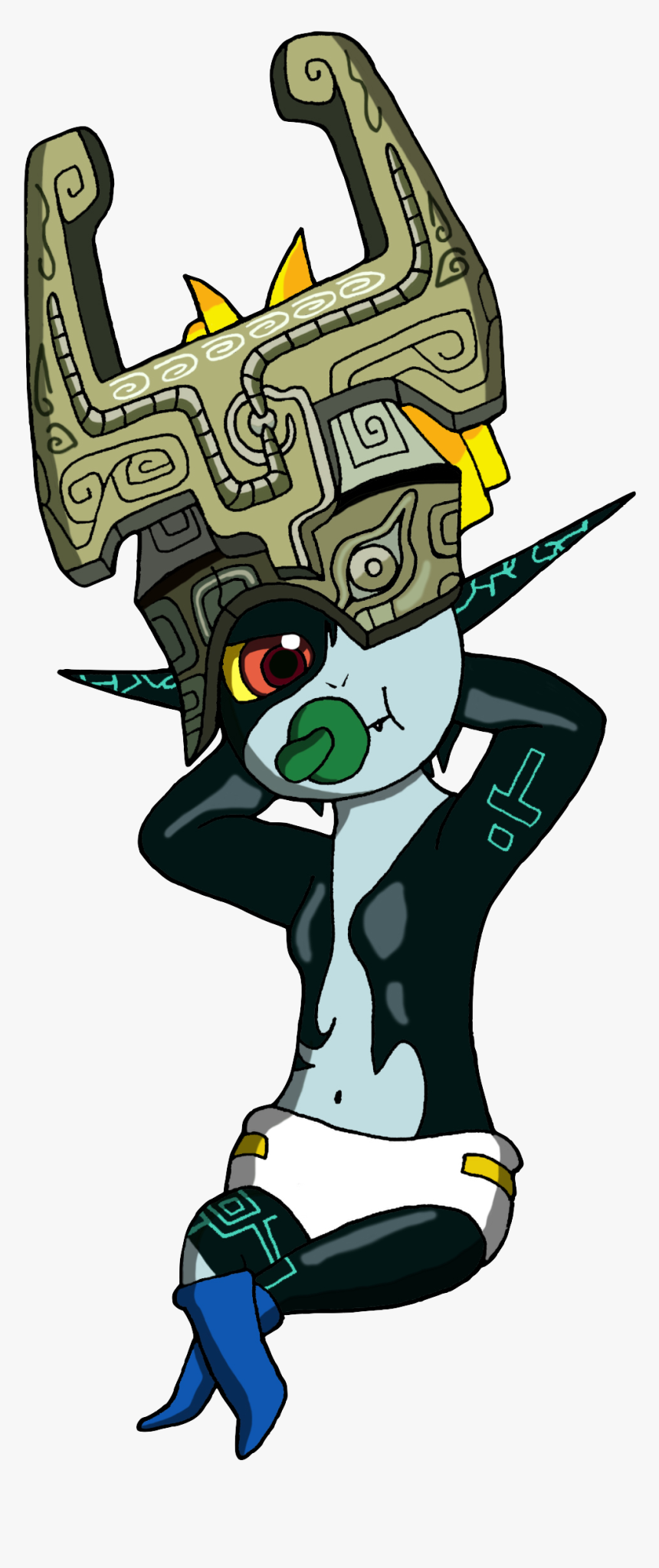 Baby Midna Color - Cartoon, HD Png Download