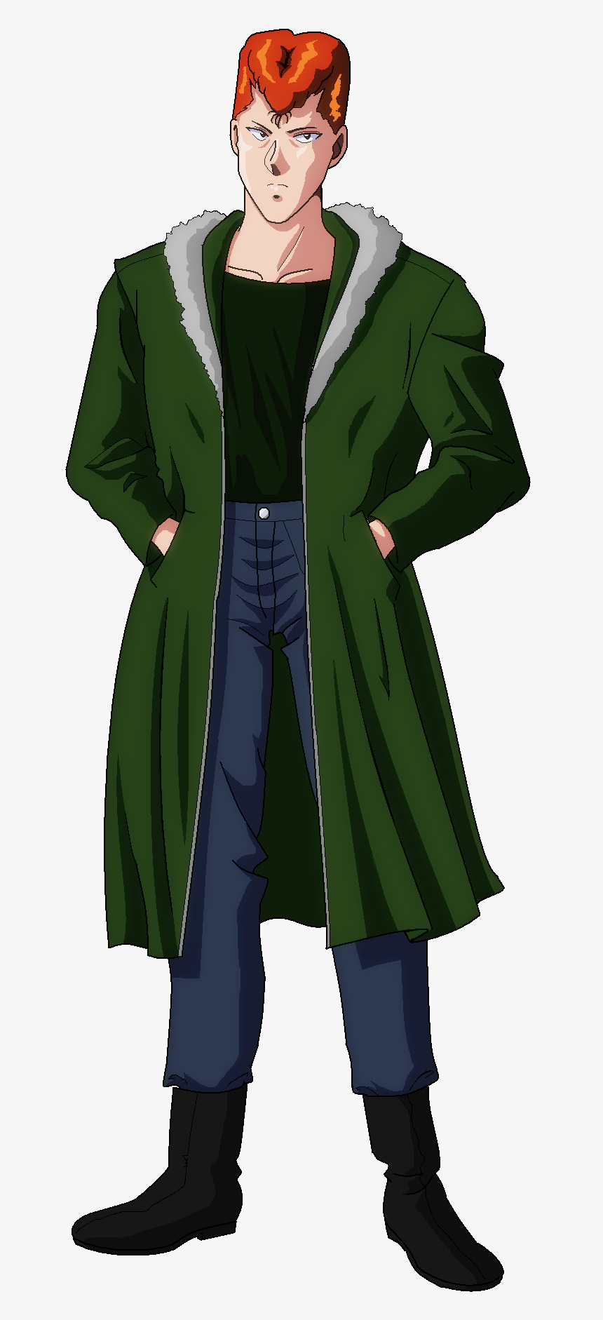 Transparent Yu Yu Hakusho Png - Leorio Vs Kuwabara, Png Download