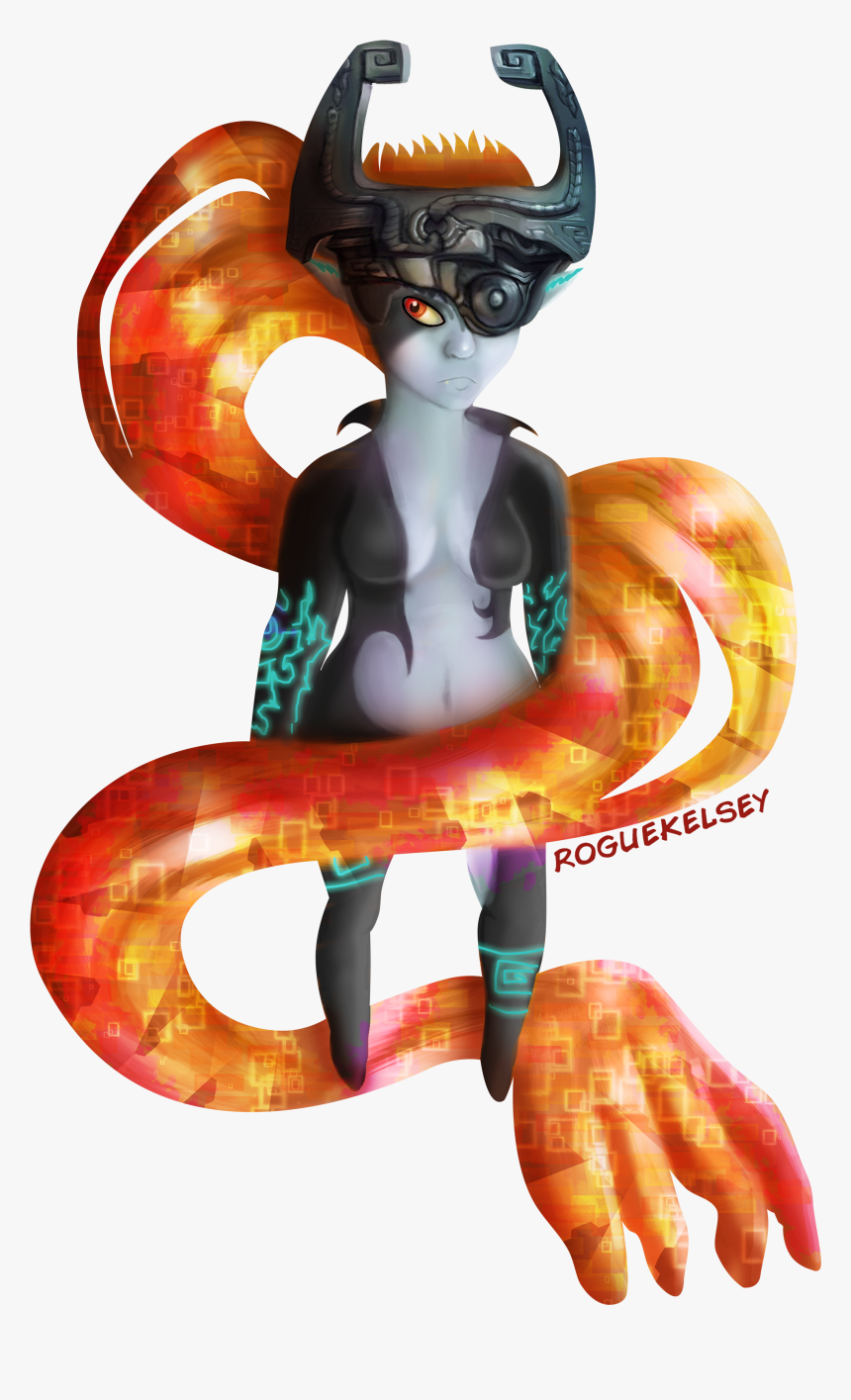 Midna - Illustration, HD Png Download