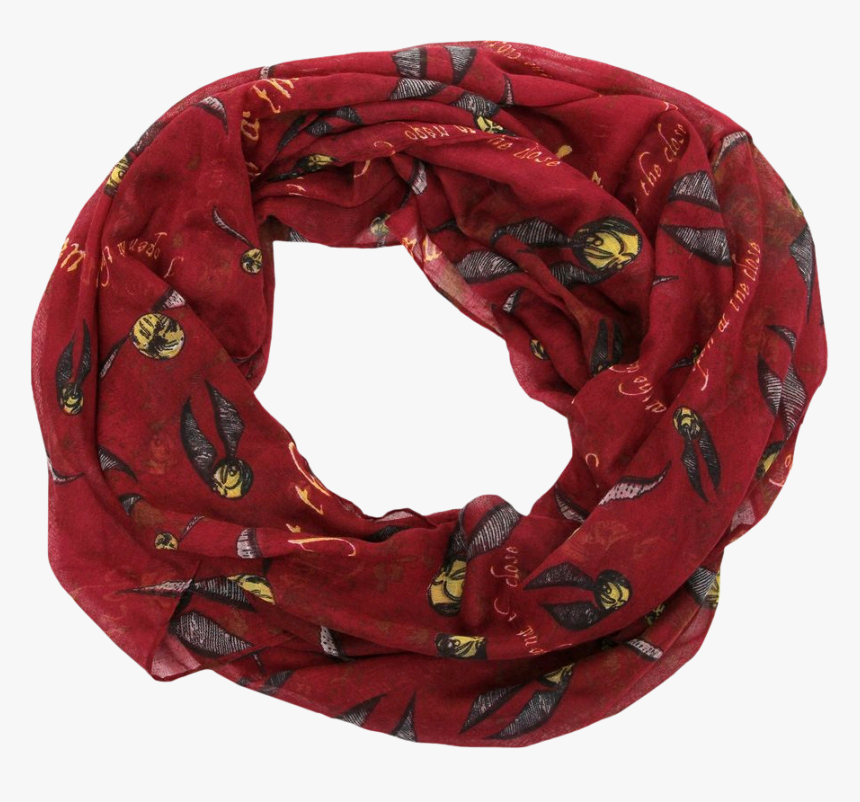 Golden Snitch Lightweight Infinity Scarf - Scarf, HD Png Download