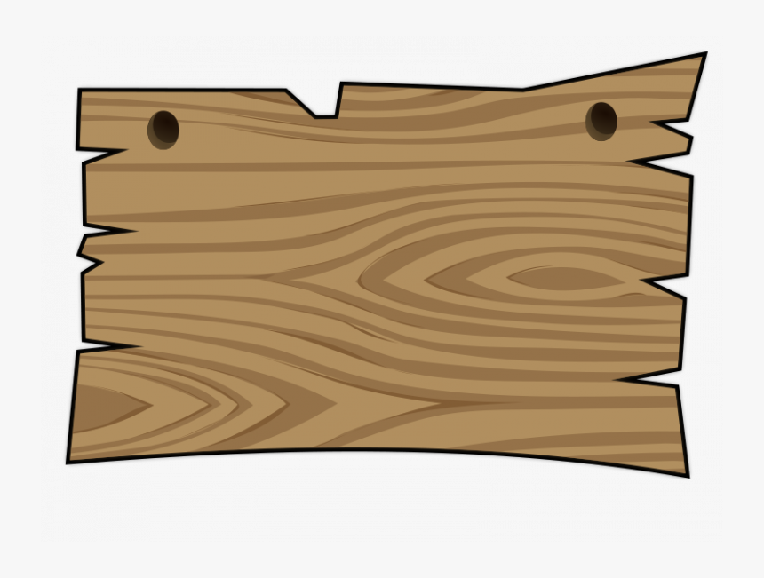 Axe Clipart Wood Piece - Wood Plank Transparent, HD Png Download